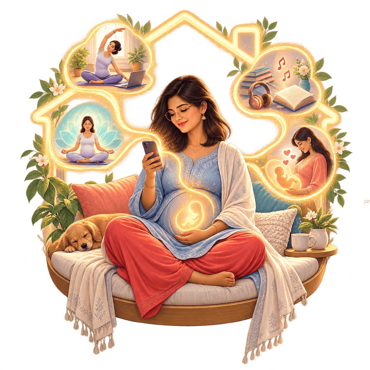 How to Do Garbhsanskar at Home