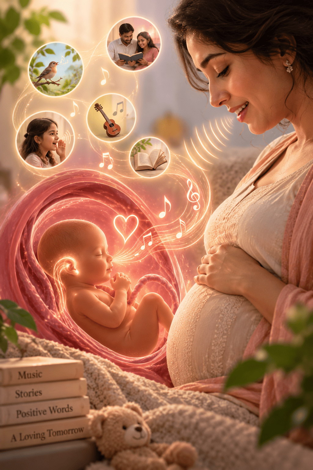Can a baby hear in the womb?